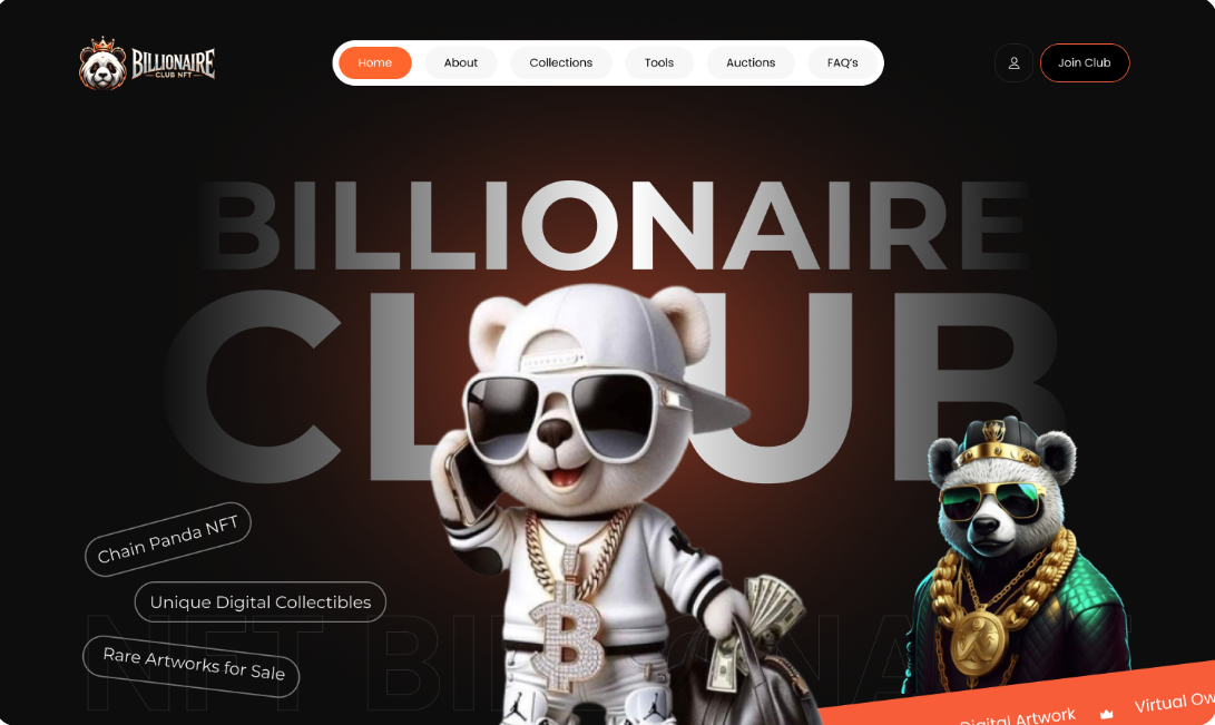 Billionary Club Dashboard